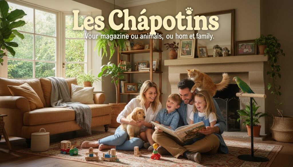 Les Chapotins : Votre Magazine sur les Animaux, la Maison et la Famille