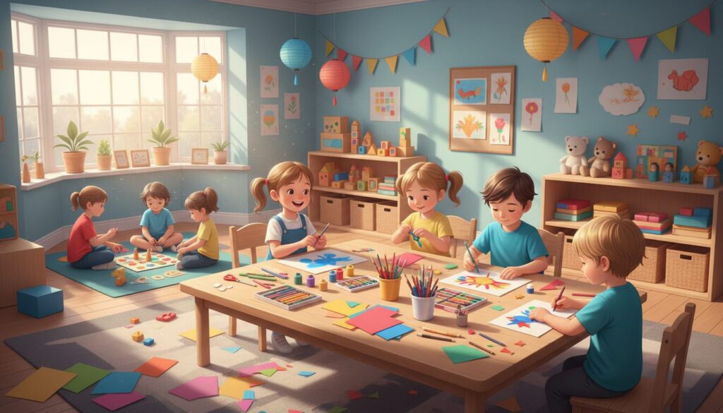 Activités créatives jeux décorations et coloriages pour enfants