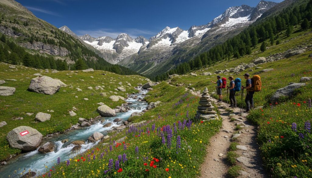 Aventure au cœur des Alpes : Le Trek emblématique du Tour du Mont Blanc (TMB