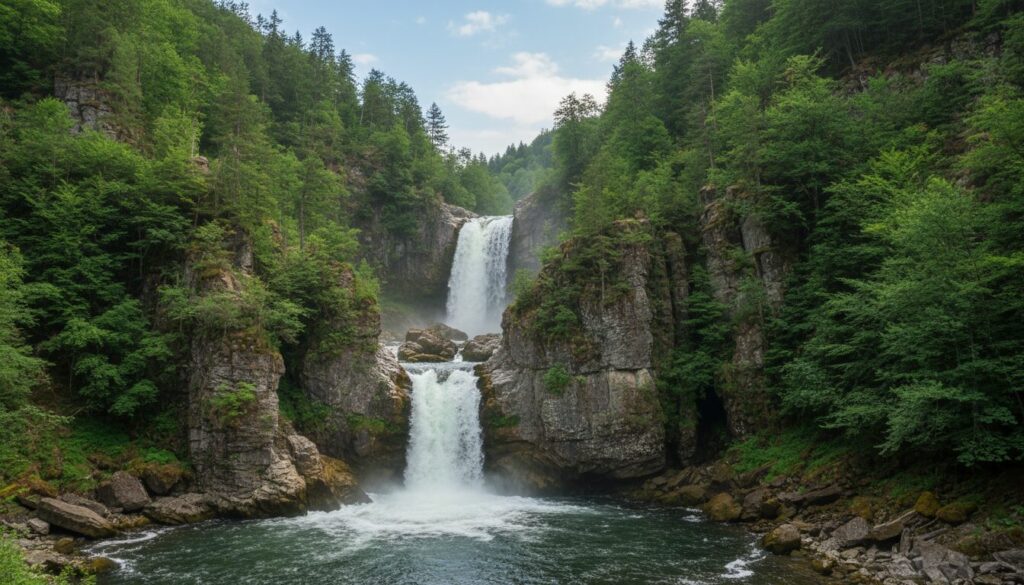 explorez le spectaculaire saut du doubs et les impressionnantes gorges du doubs, un site naturel unique à découvrir entre la france et la suisse.