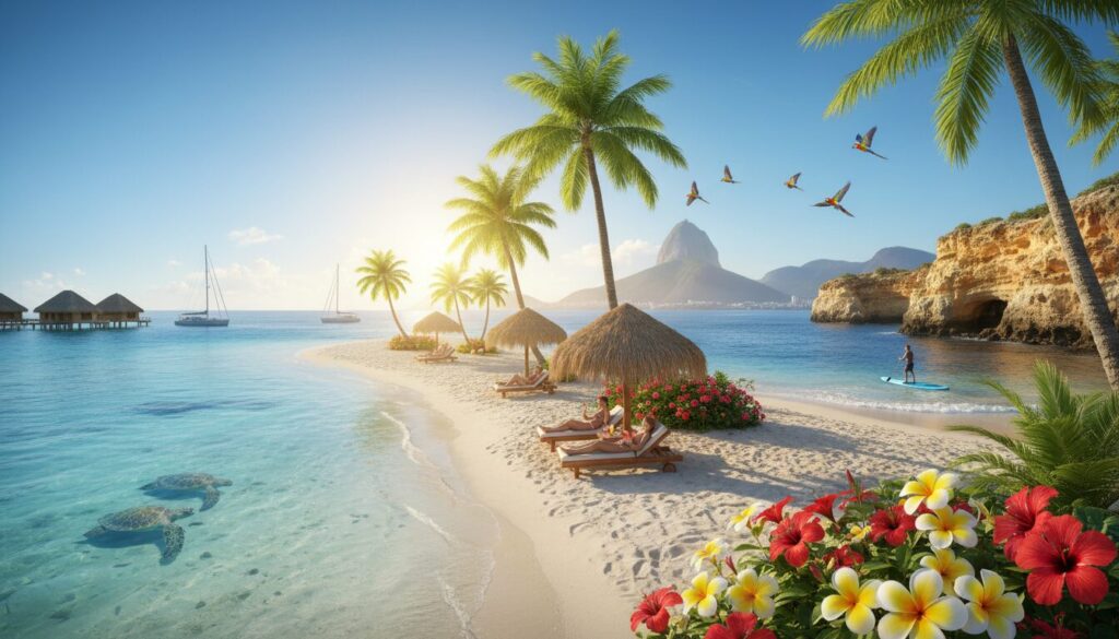 partez en février vers les meilleures destinations ensoleillées du globe et profitez de températures chaudes, plages paradisiaques et paysages exotiques pour une évasion parfaite.
