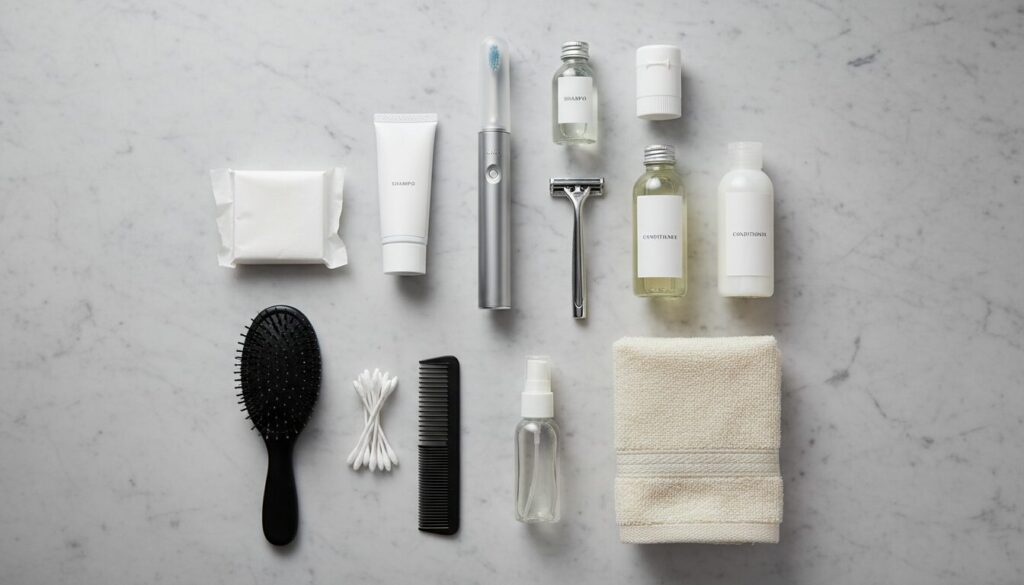 Trousse de toilette idéale : tous les indispensables à emporter pour vos voyages